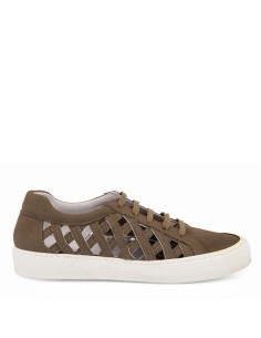 Sneaker Vegan Estiva in Microsuede Traforata
