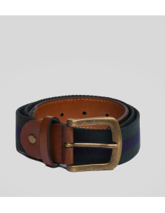 Cintura Vegan Casual - SEMPIONE (GREEN-BLUE) - SOLARI MILANO