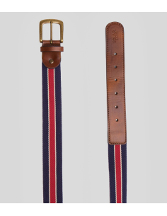 Cintura Casual Vegan - BRERA (RED-WHITE-BLUE) - SOLARI MILANO 2