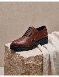 Scarpe Derby Brogue Vegane da Donna - GRACE BROWN - NAE Vegan Shoes 2