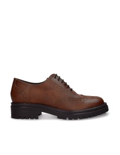 Scarpe Derby Brogue Vegane da Donna - GRACE BROWN - NAE Vegan Shoes