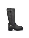 Stivali Vegani da Motociclista da Donna - RUBY GREY - NAE Vegan Shoes
