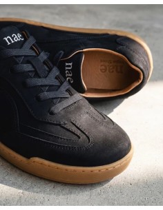 Sneakers Barefoot Vegane - AYA BLACK - NAE Vegan Shoes 2